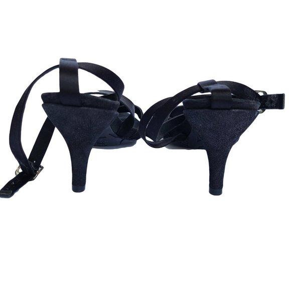 PEDRO GARCIA Black Strappy Heels 40 (approx size 9 women's) - Picture 7 of 8